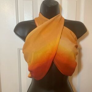 PrettyLittleThing Multicolor Halter Top